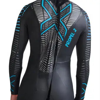 2XU P:2 Propel Wetsuit-Black/Aloha-L