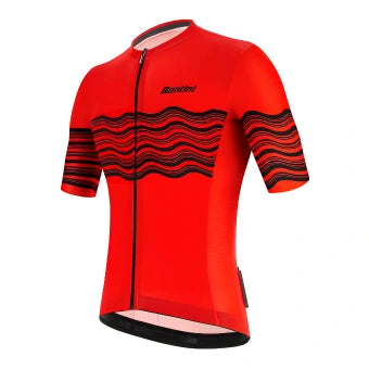 Santini Tono Profilo Jersey-Red