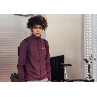 Santini Ventus Wind Jacket-Burgundy