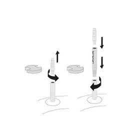 Birzman Valve Extender II 40mm With Tool (2 Pcs.)