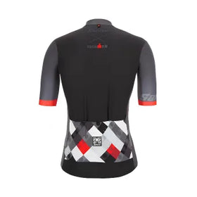 Santini Ironman VIS Jersey-Red