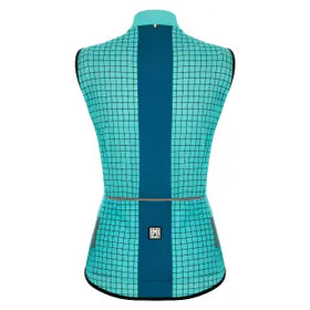 Santini Wmn Nebula Vest-Aqua