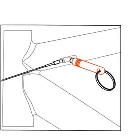 IceToolz 67R3 Internal routing tool