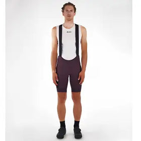 Santini Gravel Bibshorts-Burgundy