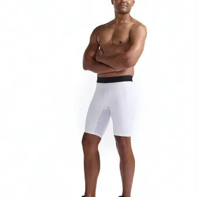 2XU MA7198B Base Layer Compression Shorts-White/White-XS