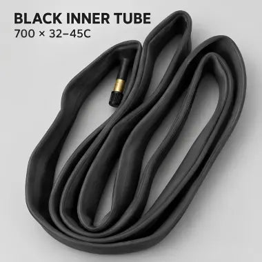 ECORACER 700×32–45C Bicycle Inner Tube – 48mm AV Schrader Valve