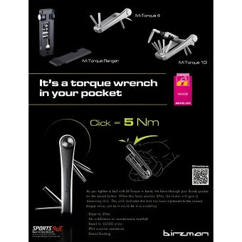 Birzman M-Torque Ranger Multitool (5Nm)