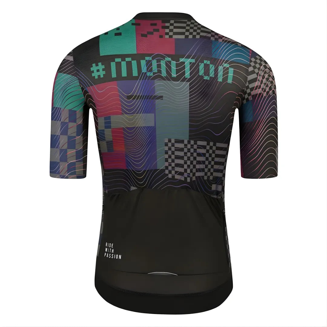 Monton Urban+ Vaporwave Jersey-Black