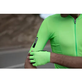 Santini Colore Jersey-Fluo Green