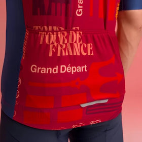 Santini Tour De France Bologna Jersey-Print