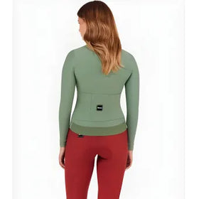 Santini Ready To Ride Unisex Long Sleeve Jersey-Sage Green