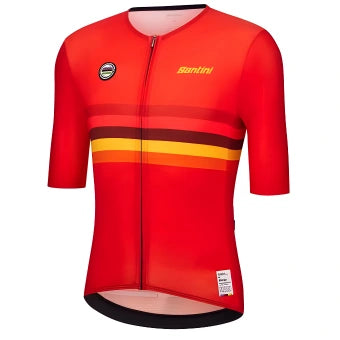 Santini UCI World Champion Nations Line Unisex Jersey-Spain