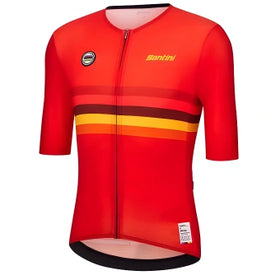 Santini UCI World Champion Nations Line Unisex Jersey-Spain