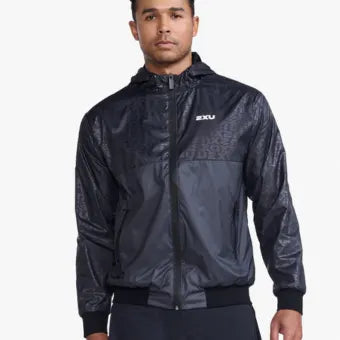 2XU Motion Hoodie-India Ink/White-L