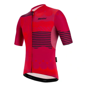 Santini Delta Optic Jersey-Red