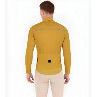 Santini Ready To Ride Unisex Wind Jacket-Ochre