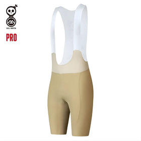 Skull Monton Minima Pro Bibshorts-Cornsilk Yellow