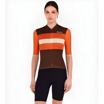 Santini Bengal Unisex Jersey-Rust