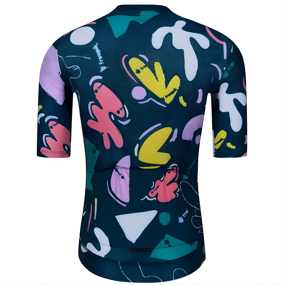 Monton Lifestyle Paint Shape Jersey-Blue