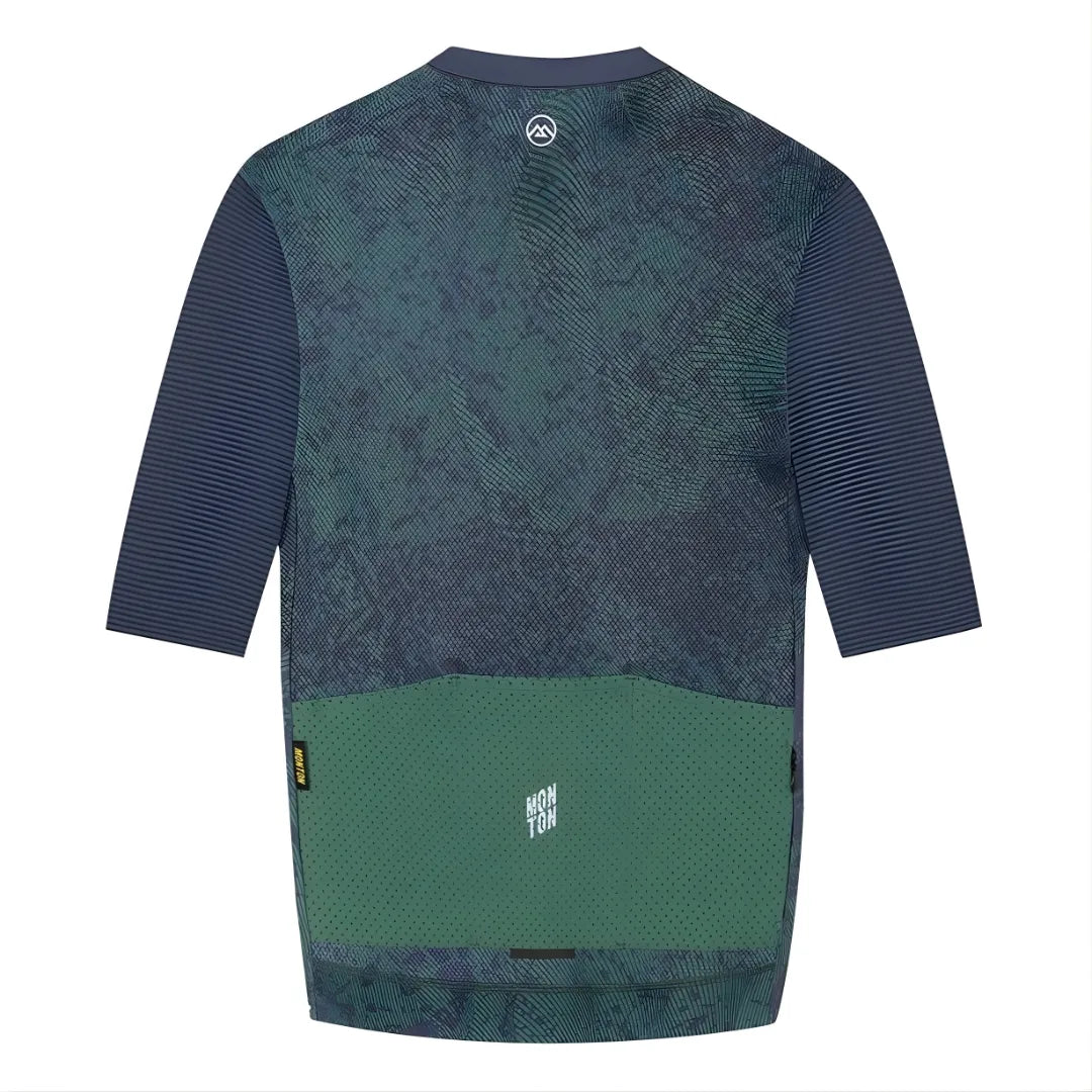 Monton Topography Jersey-Forest Blue