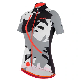 Santini Wmn Giada Maui Jersey-Black