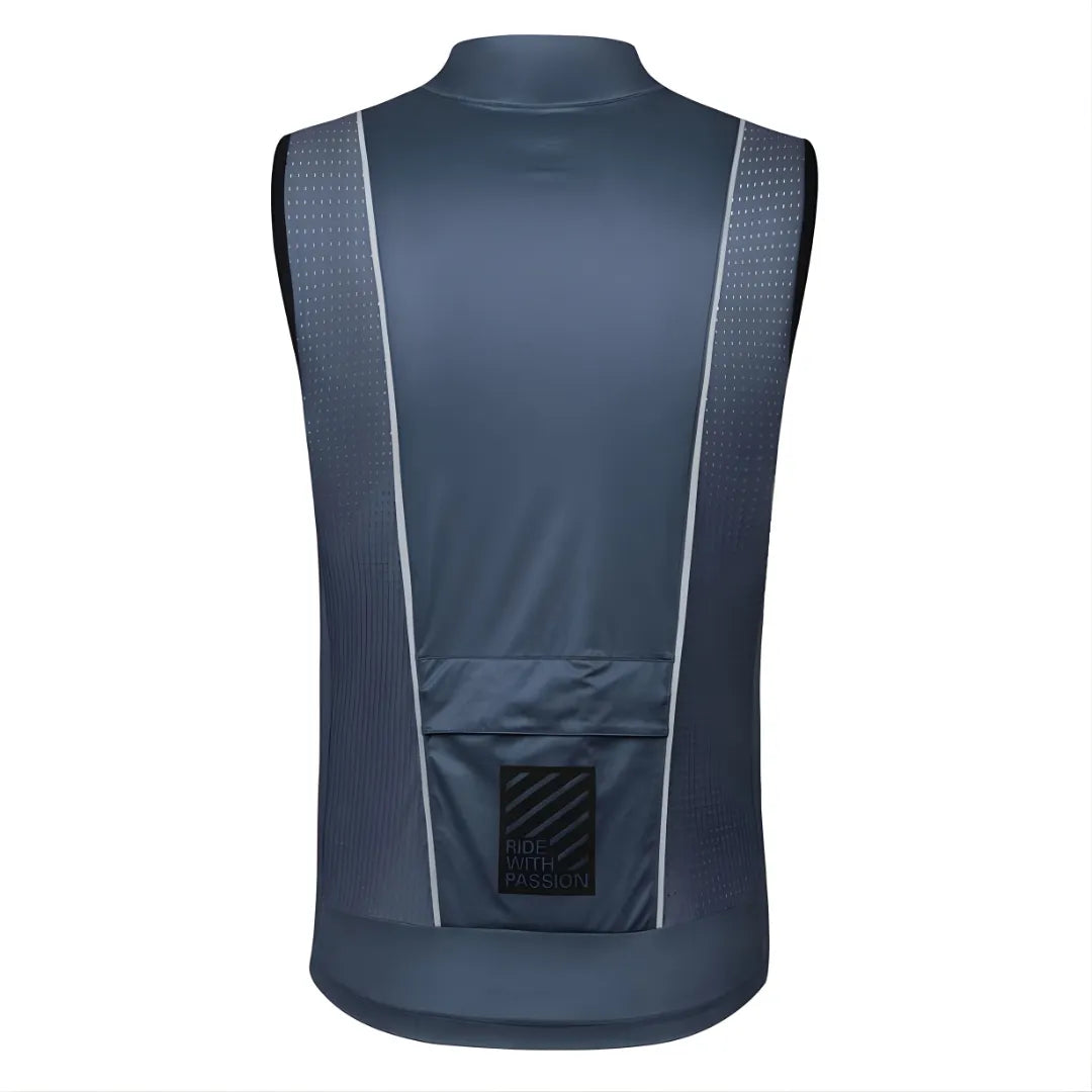 Monton Urban Yako Windproof Vest-Blue