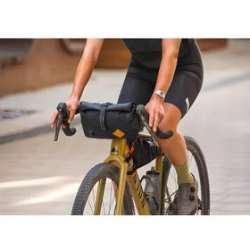 Restrap Rolltop Canister Bag-Black