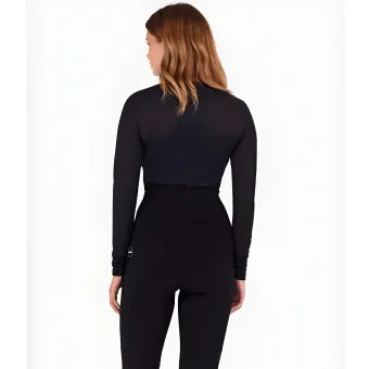 Santini Dry Winter Unisex Baselayer (Full Sleeves)-Black