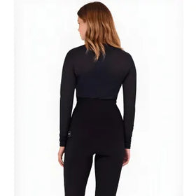 Santini Dry Winter Unisex Baselayer (Full Sleeves)-Black