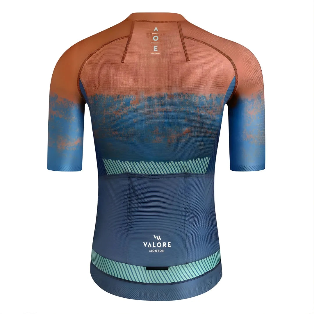 Valore Terra Gradient Jersey-Ocean Rust