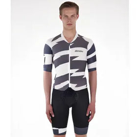 Santini Viper Furia Road Skinsuit-Black