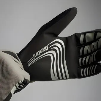 Santini MTB Full Gloves-Grey