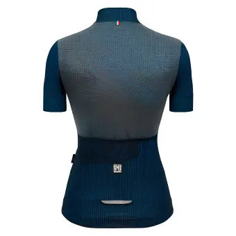 Santini Wmn Delta Vortex Jersey-Teal
