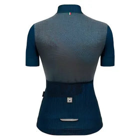 Santini Wmn Delta Vortex Jersey-Teal