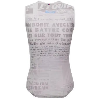 Santini Maillot Jaune Mount Ventoux Baselayer-Print
