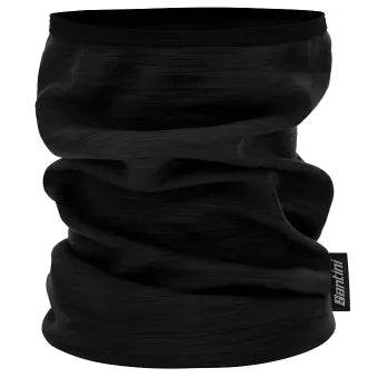 Santini Wool Neck Warmer-Black
