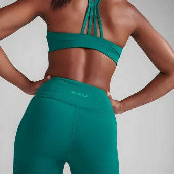 2XU Form Hi-Rise Comp 3/4 Tight-Forest Green/Forest Green-L