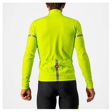 FONDO 2 JERSEY (WINTER)-ELECTRIC LIME/SILVER REFLEX