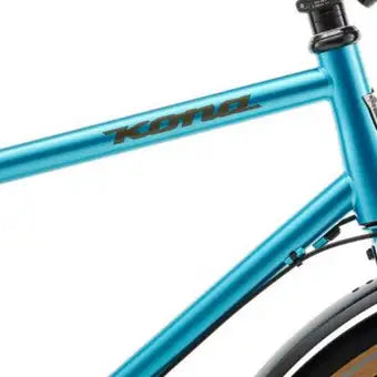 Kona Dr.Dew Hybrid Bike-Blue