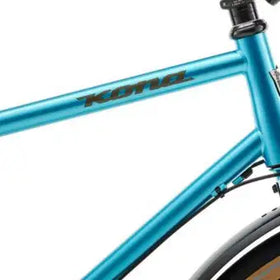 Kona Dr.Dew Hybrid Bike-Blue