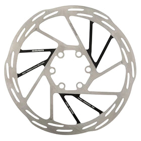 SRAM eTap AXS Paceline 6 Bolt Disc Brake Rotor (Black/Silver)