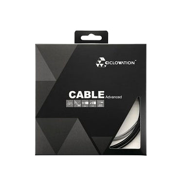 CICLOVATION Advanced Performance Road Brake Cable Set, Shimano/SRAM (Black)