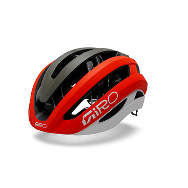 GIRO ARIES SPHERICAL MIPS CYCLING HELMET-MATTE FLAME RED