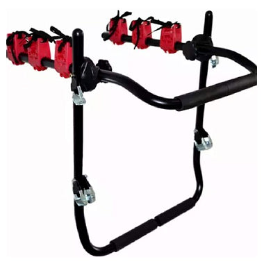 Multifunctional Car Bicycle Rack For 3 Bicycles On Car Aluminium Black