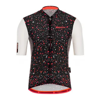 Santini Delta Pietra Jersey-Black