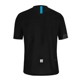 Santini MTB Sasso Jersey-Black/Turquoise