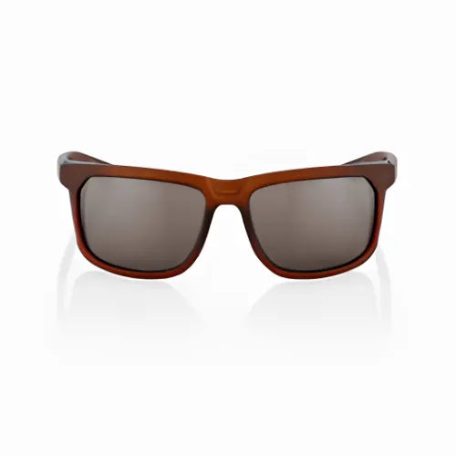 100% HAKAN Soft Tact Rootbeer HiPER® Silver Mirror Lens