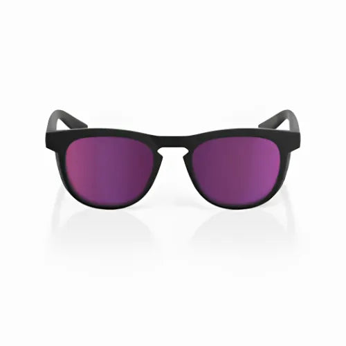 100% SLENT - Matte Black - Purple Multilayer Mirror Lens