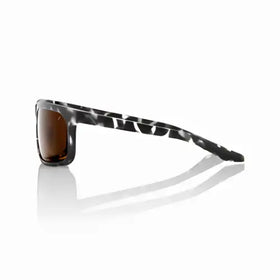 100% HAKAN - Matte Black Havana - Bronze Lens