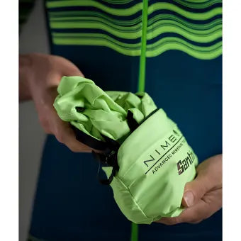 Santini Guard Nimbus Rain & Wind Vest-Fluo Green